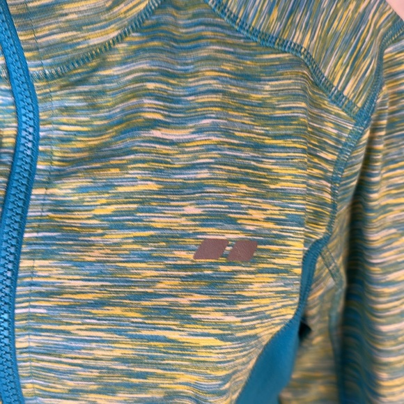 Koppen Women's Blue and Green Zip Up Jacket size small - Picture 8 of 12